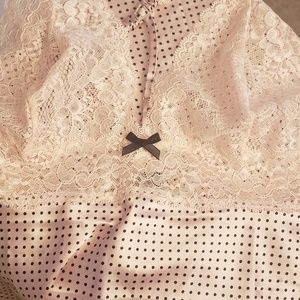 Victoria's Secret satin chemise.